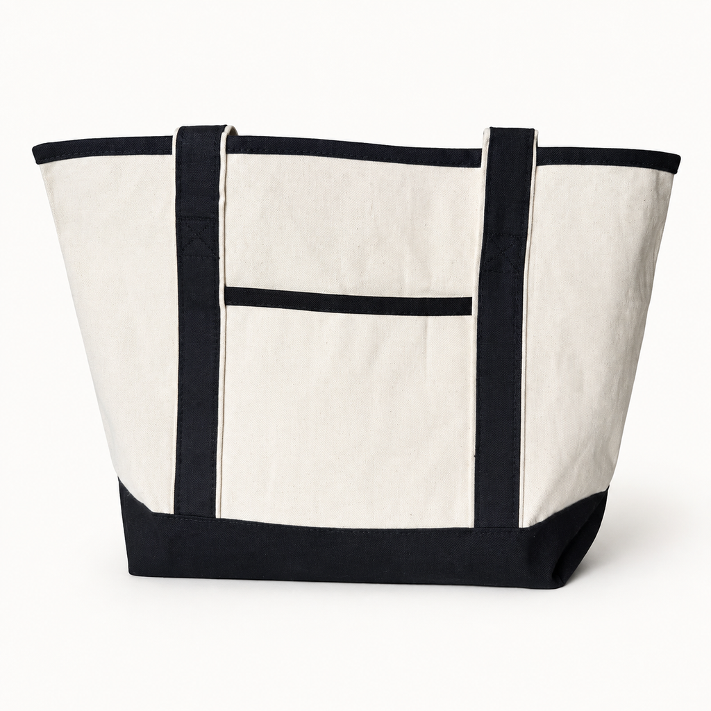 Personalized Embroidered Market Tote Bag – Custom Name
