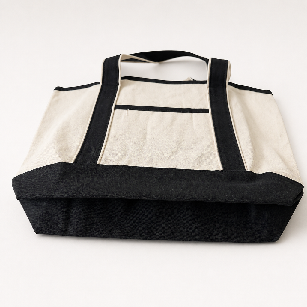 Personalized Embroidered Market Tote Bag – Custom Name