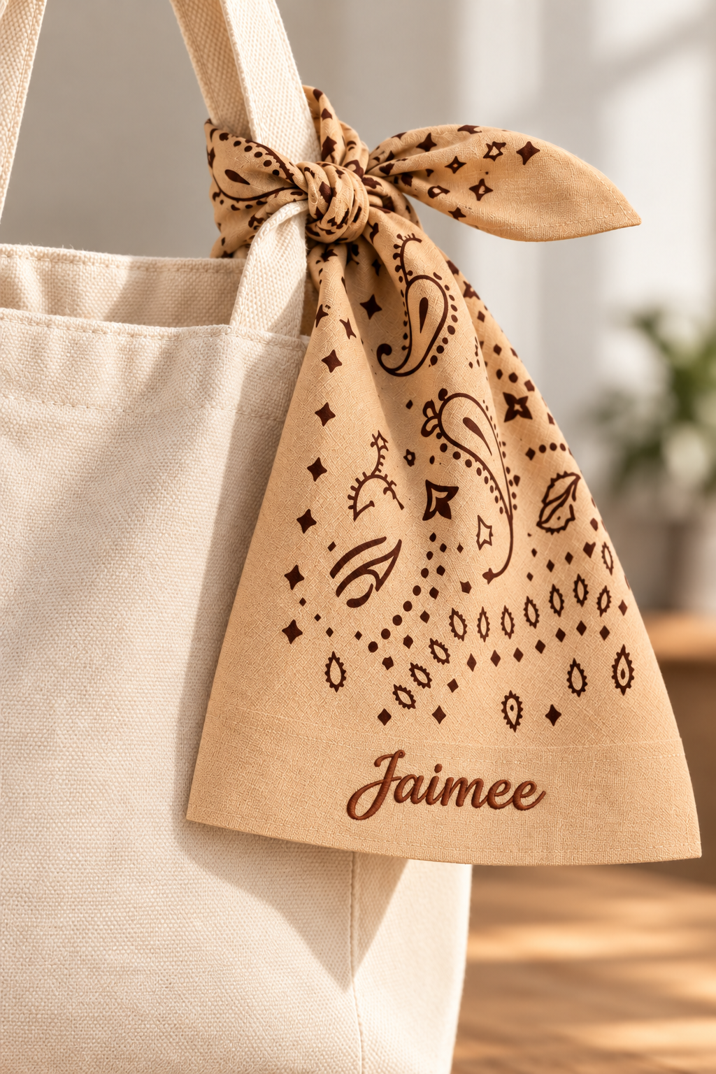 Personalized Embroidered Bandana | Custom Name
